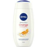 NIVEA - Douchecrème - Orange en Avocado - 3 x 250 ml - Voordeelverpakking