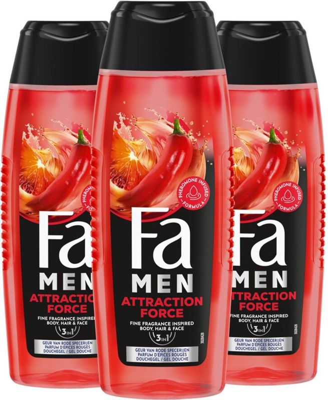 Fa - Attraction Force - Douchegel en Shampoo - 250 ml
