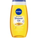 NIVEA - Doucheolie Rich Caring - 3 x 200 ml - Voordeelverpakking