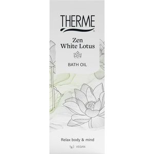 Therme - Zen White Lotus - Badolie - 100 ml - Vegan