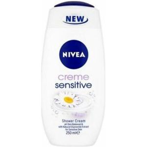 NIVEA - Douchecrème Sensitive - 3 x 250 ml - Voordeelverpakking