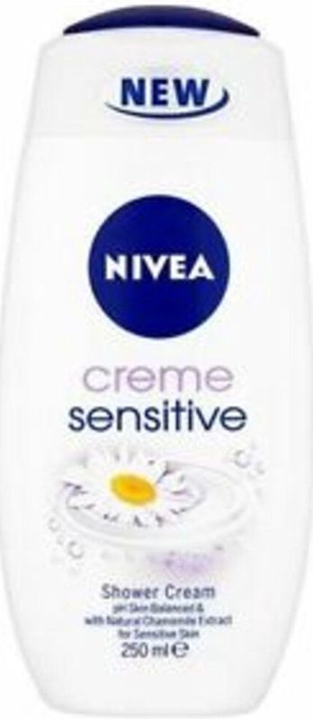 NIVEA - Douchecrème Sensitive - 3 x 250 ml - Voordeelverpakking