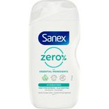Sanex - Douchegel Zero% - Hydraterend - 3 x 400 ml - Voordeelverpakking