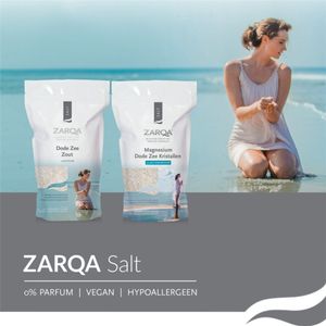 Zarqa - Magnesium Dode Zeekristallen - Badzout - 0% Parfum - Vegan