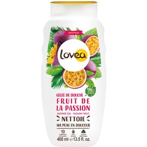 Lovea - Shower Gel - Passion Fruit - 400 ml