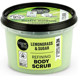Organic Shop - Body Scrub - Lemongrass - 250 ml