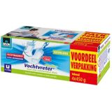 Bison - Vochtvreter Ambiance Magneet - Neutraal - 4-Pack - 2 x 4 x 450 gr - Voordeelverpakking