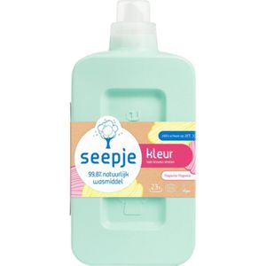 Seepje - Vloeibaar Wasmiddel - Kleur - Magische Magnolia - 2 x 1 liter - Voordeelverpakking