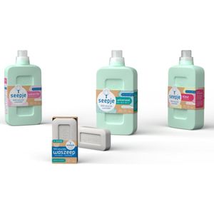 Seepje - Vloeibaar Wasmiddel Wol & Fijn - Vrolijke Lotus - 1 liter - 23 Wasbeurten