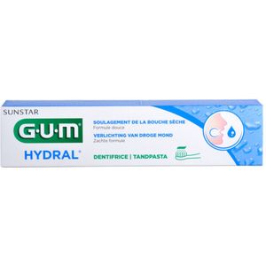 GUM - Hydral - Tandpasta - 75 ml - Medisch Hulpmiddel - Bevochtigend