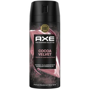 Axe - Deodorant Bodyspray - Cocoa Velvet - 3 x 150 ml - Voordeelverpakking