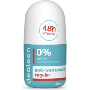 Deoleen - Deodorant Roller - Regular - Anti-Transpirant - 3x 50 ml