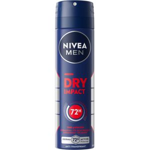 NIVEA - Men Deodorant Spray - Dry Impact - 150 ml