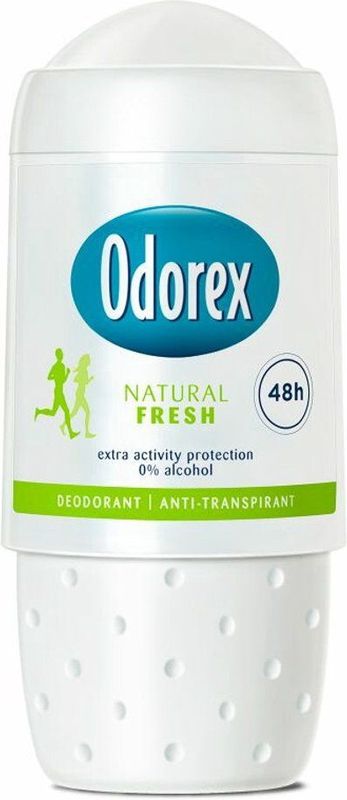 Odorex - Natural Fresh - Deodorant Roller - 3 x 50 ml - Voordeelverpakking