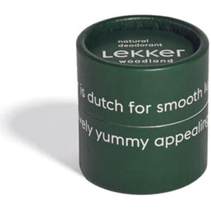 The Lekker Company - Crème Deodorant - Smeerbare Deodorant - Plantaardig - 100ml