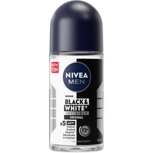 NIVEA Men - Invisible for Black & White - Deodorant Roller - 50 ml