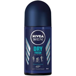 Nivea - Dry Fresh - Deodorant Roller - 72u Bescherming - 0% Alcohol
