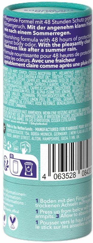 Foamie - Deodorant Stick - Rain In The Woods - 3 x 40 gr - Voordeelverpakking