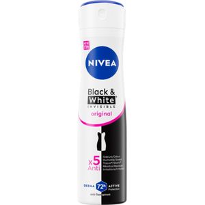 NIVEA - Deodorant Spray - Clear - 150 ml - Invisible For Black & White