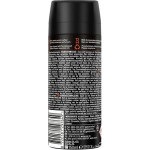 Axe - Deodorant Bodyspray - Copper Santal - 3 x 150 ml - Voordeelverpakking