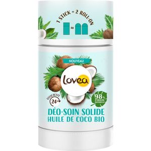 Lovea - Solid Deodorant - Biologische Kokosolie - 50 gr