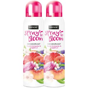 Sence - Deodorant - Floral & Grapefruit - 150 ml
