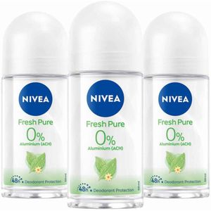 NIVEA - Pure & Natural Jasmine - Deodorant Roller - 50 ml