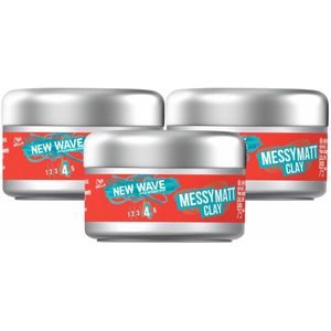 Wella - New Wave - Haarklei - 75 ml - Ultra Effect Go Matt