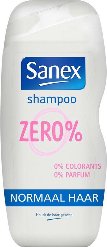 Sanex - Zero% - Shampoo - 250 ml - Milieuvriendelijk