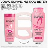 L'Oréal - Elvive Nutri Gloss - Shampoo - 3 x 250 ml - Voordeelverpakking