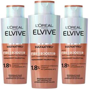 L'Oréal - Elvive Fiber Booster - Anti-Haaruitval Shampoo - 200 ml