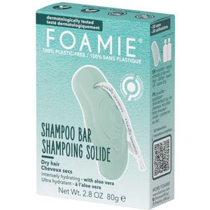 Foamie - Shampoo Bar - Aloe You Vera Much - Voordeelverpakking - 3 x - Voor Droog Haar
