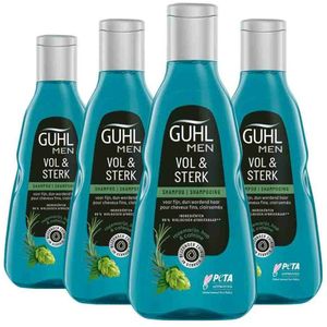 Guhl - Shampoo Man Vol & Sterk - 250 ml - Met Arctische Wilde Bes & Cafeïne