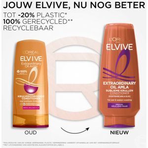 L'Oréal - Elvive Extraordinary Oil - Conditioner - 200 ml - Voor Droog Krullend Haar