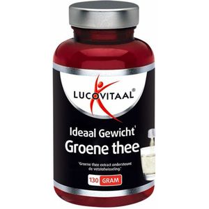 Lucovitaal - Groene Thee Ideaal Gewicht - Poeder - 130 gr
