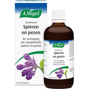 A.Vogel - Symphosan Spieren en Pezen - 100 ml - Voor Verzorging van Spieren en Pezen