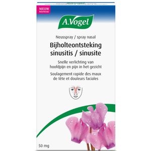 A.Vogel - Neusspray Bijholteontsteking - 50 mg - 2x