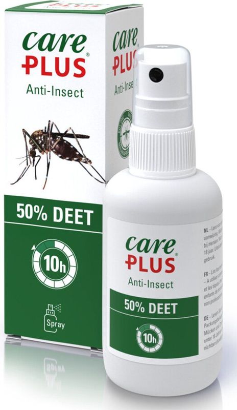 Care Plus - Anti Insect Spray - 60 ml - Voordeelverpakking - 50% Deet