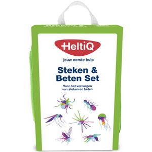 HeltiQ - Steken en Beten Set - Compact Nylon Tasje - Compleet Pakket voor Insectenbeten