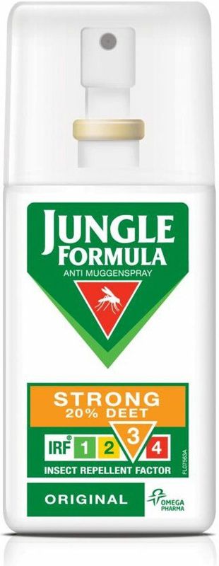 Jungle Formula - Strong - Muggenspray - 20% Deet - 75 ml - 2x