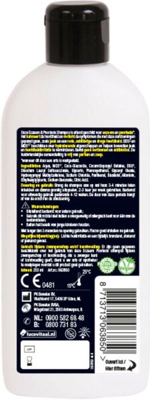 Lucovitaal - Eczeem Psoriasis Shampoo - 3x 200 ml - Medisch Hulpmiddel