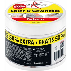 Lucovitaal - Spier & Gewrichtsbalsem - 300 ml - 50% Extra