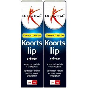 Lucovitaal - Koortslipcreme - 10 ml - Medisch Hulpmiddel