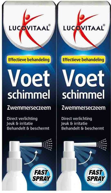 Lucovitaal - Voetschimmel Eczeem Spray - 25 ml - Medisch Hulpmiddel