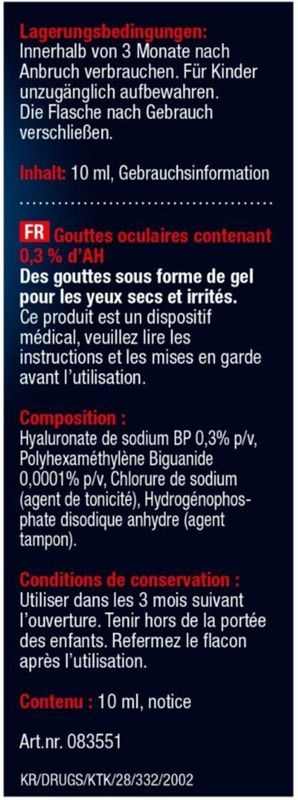 Lucovitaal - Oogdruppels - 10 ml - Droge en Pijnlijke Ogen