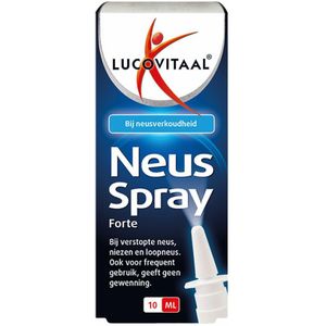 Lucovitaal - Neusspray Forte - 10 ml - Medisch Hulpmiddel