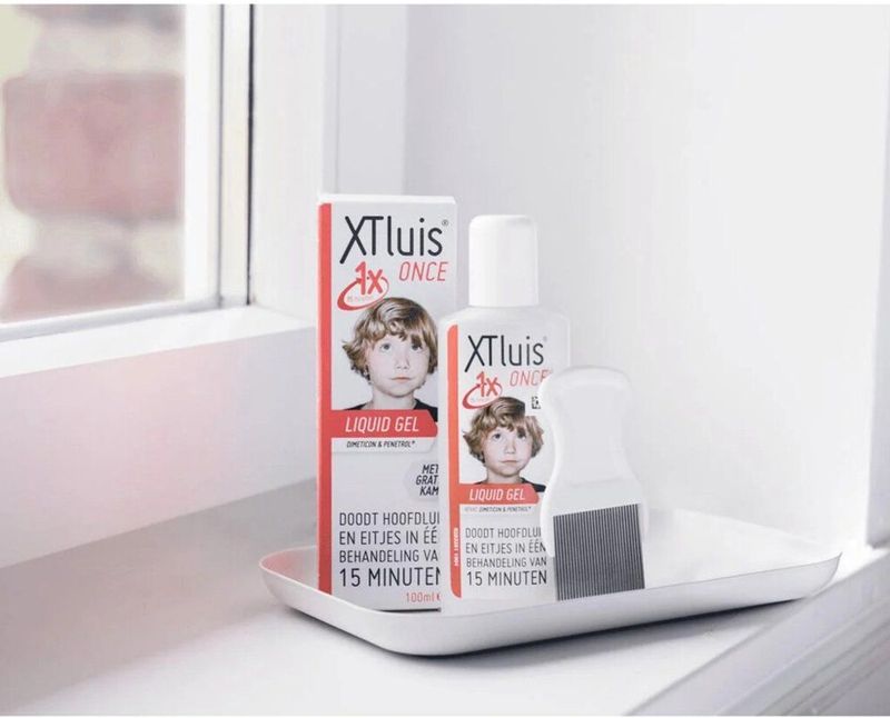 XT - Luis Once Liquid Gel - 100 ml - Medisch Hulpmiddel - Doodt Hoofdluis en Eitjes