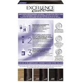 L'Oréal - Excellence Cool Crème - Permanente Crèmekleuring - 4.11 - Ultra As Middenbruin - 3x