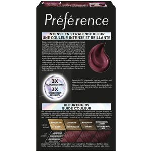 L'Oréal - Preference Vivids - Permanente Haarkleuring - Violet - 3x