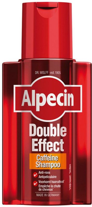 Alpecin - Dubbel Effect - Shampoo - 3 x 200 ml - Voordeelverpakking